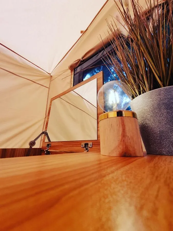 Bell Tent Village Nottingham Luxury tent