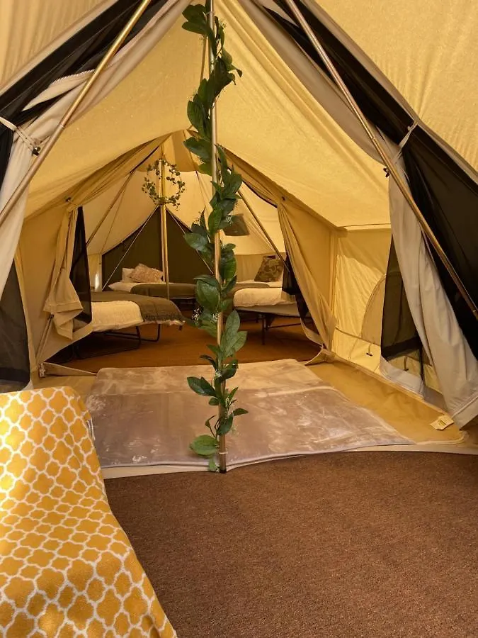 Luxury tent Bell Tent Village Nottingham