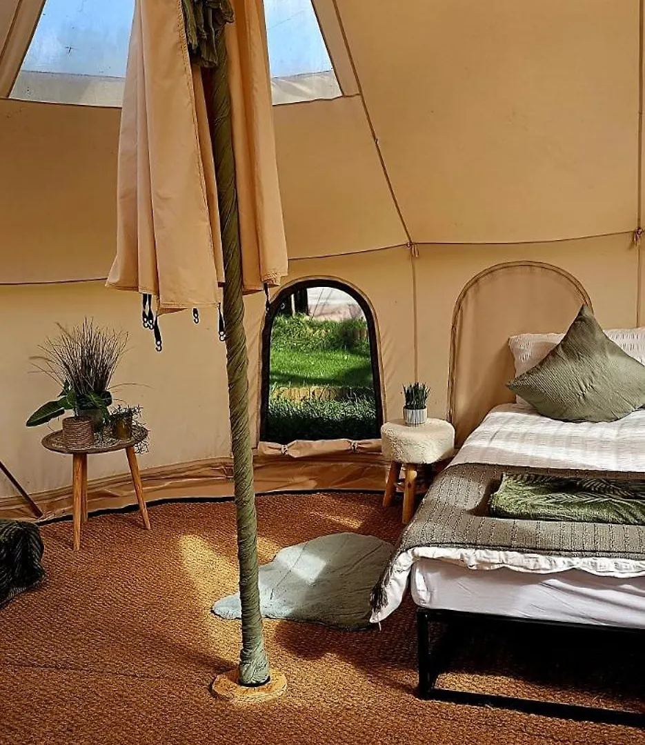 Bell Tent Village Nottingham Luxury tent