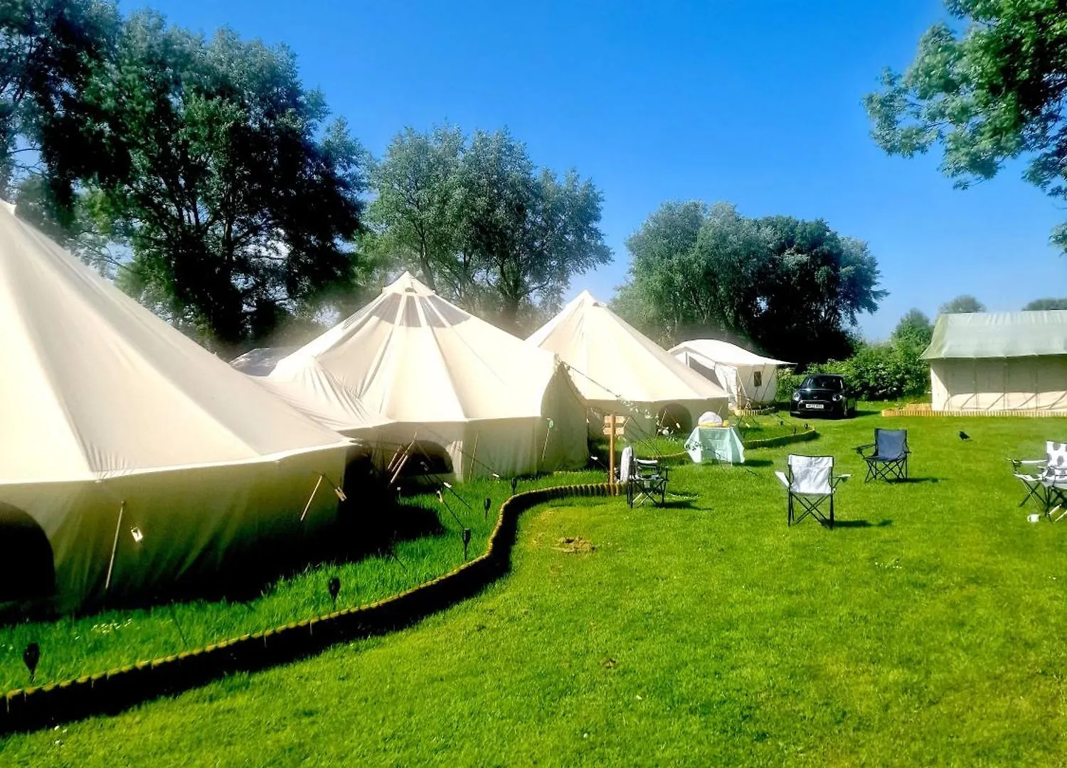 Luxury tent Bell Tent Village Nottingham