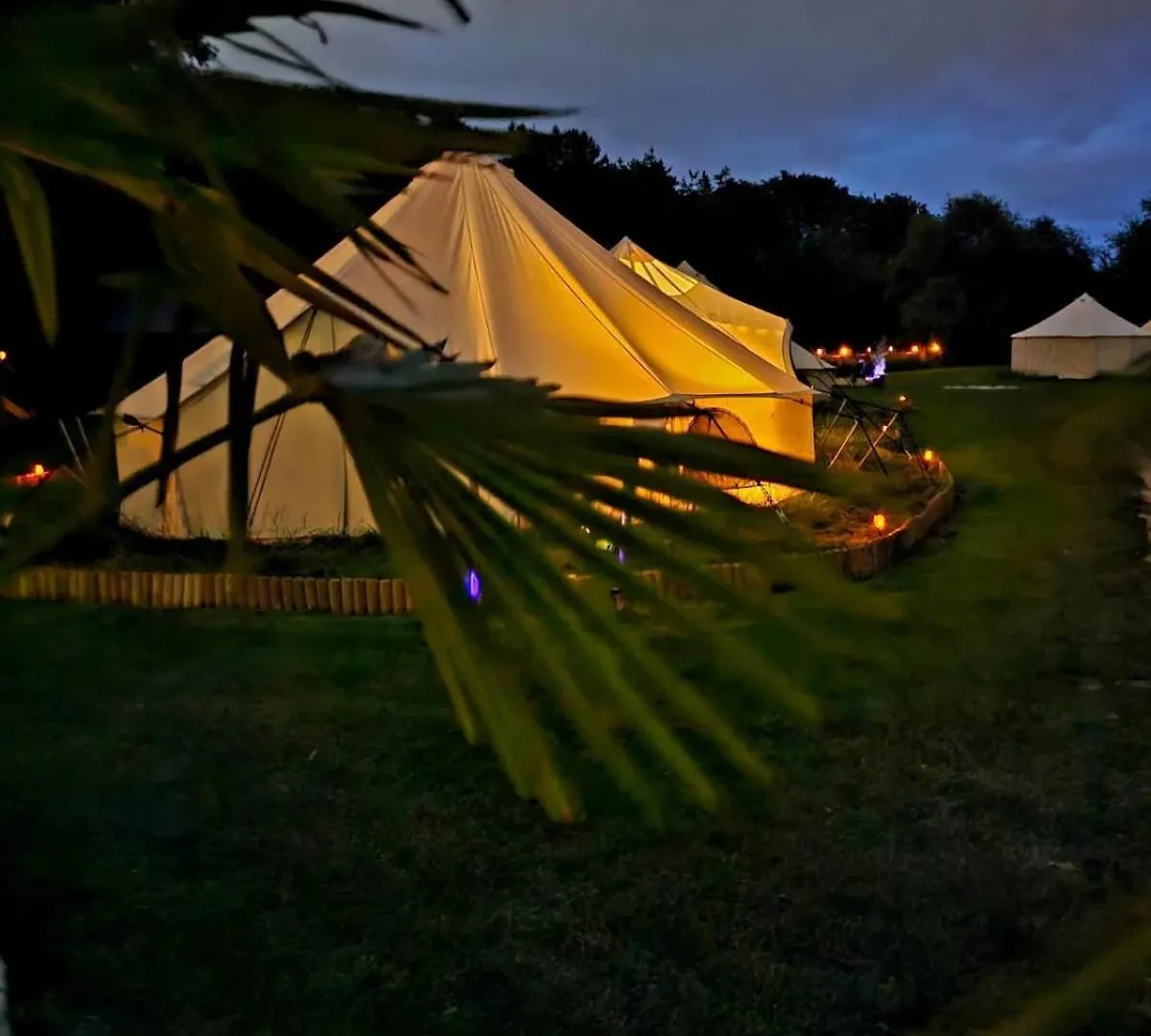 Luxury tent Bell Tent Village Nottingham