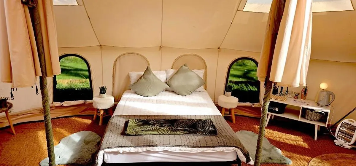 Bell Tent Village Nottingham Luxury tent