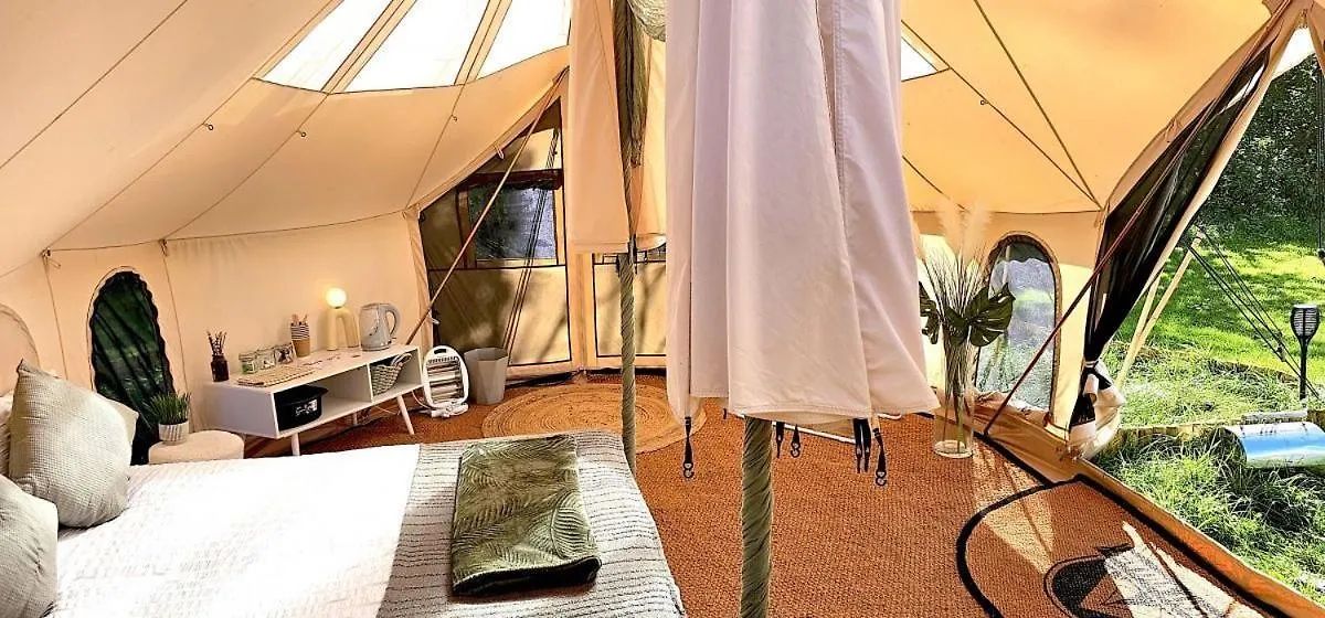 Luxury tent Bell Tent Village Nottingham