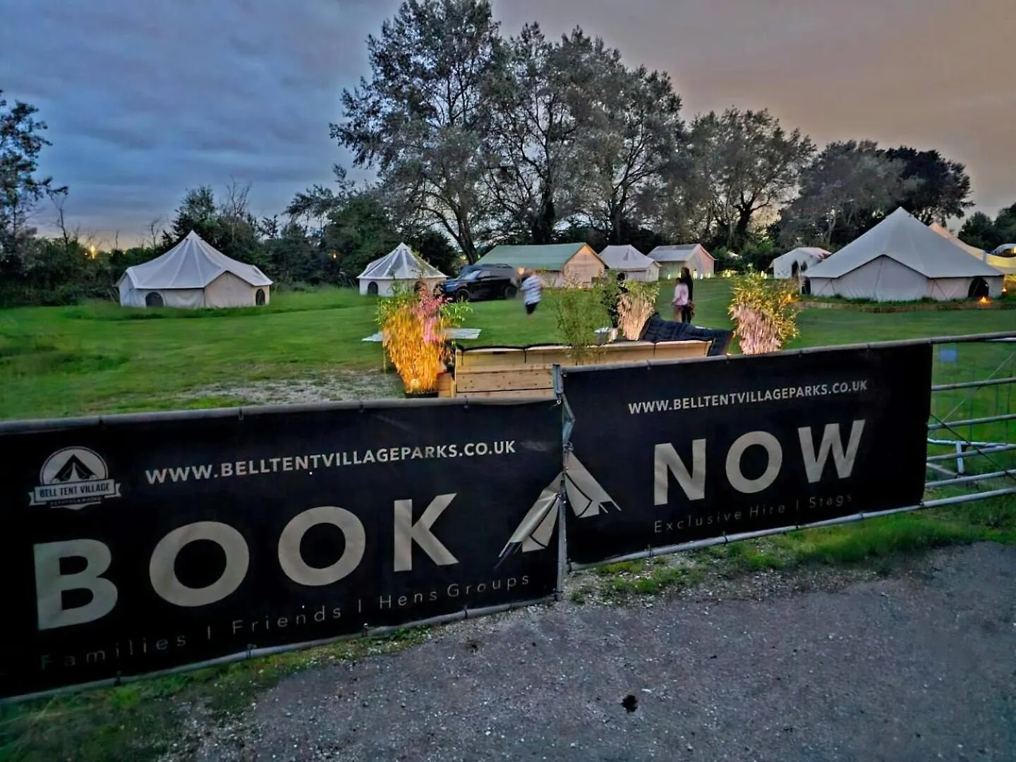 Glamping Bell Tent Village Nottingham