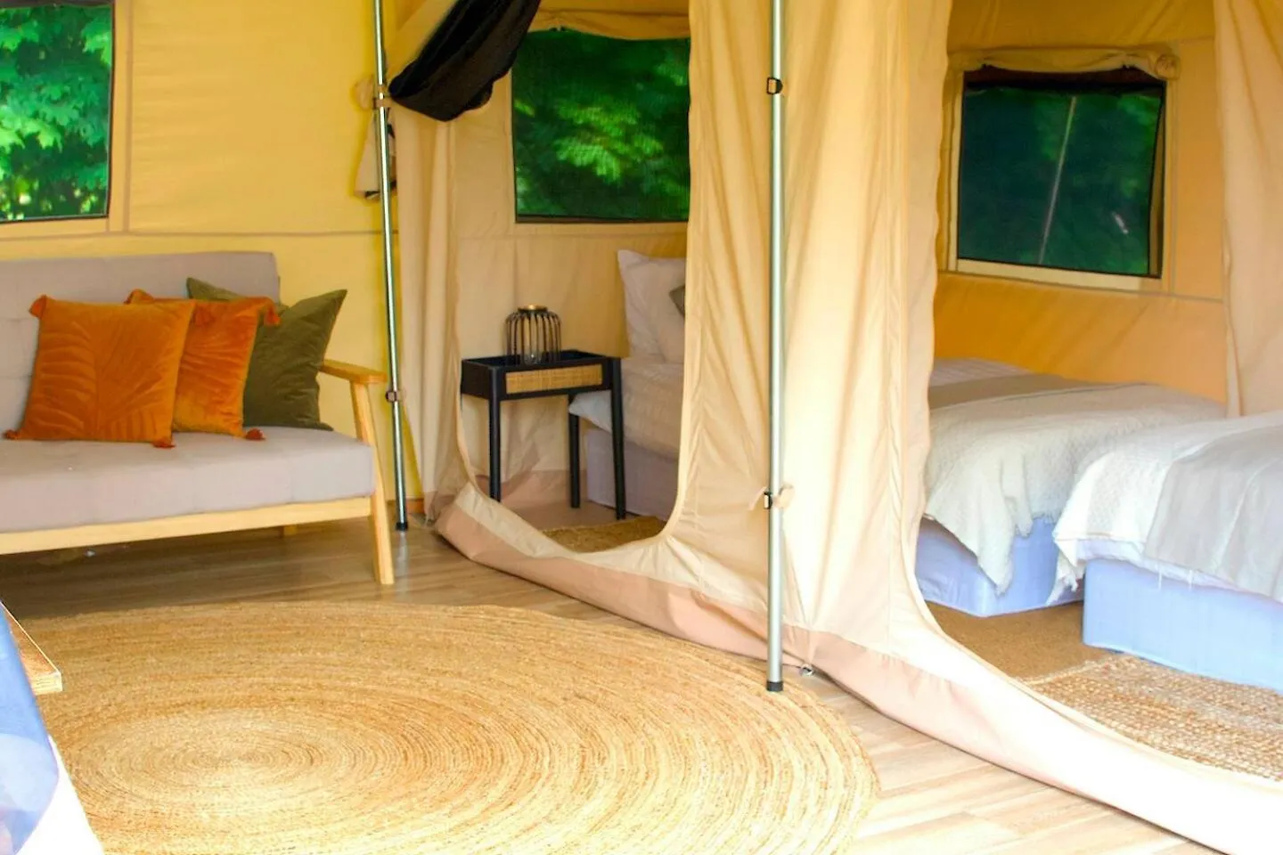 Bell Tent Village Nottingham Glamping