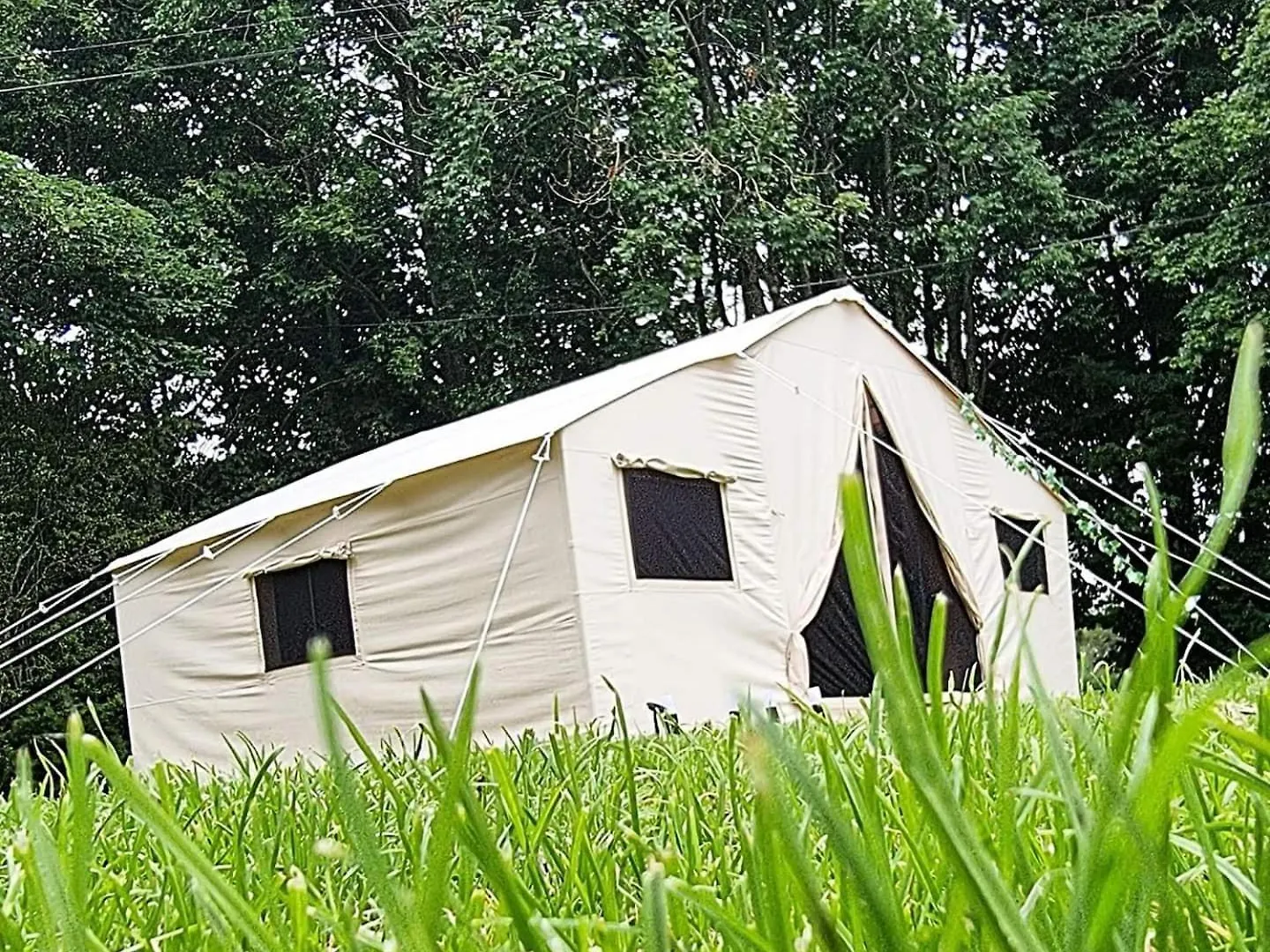 Glamping Bell Tent Village Nottingham