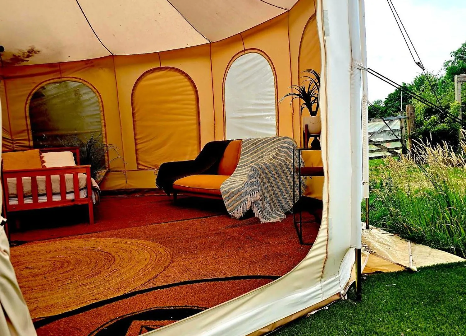 Bell Tent Village Nottingham Glamping
