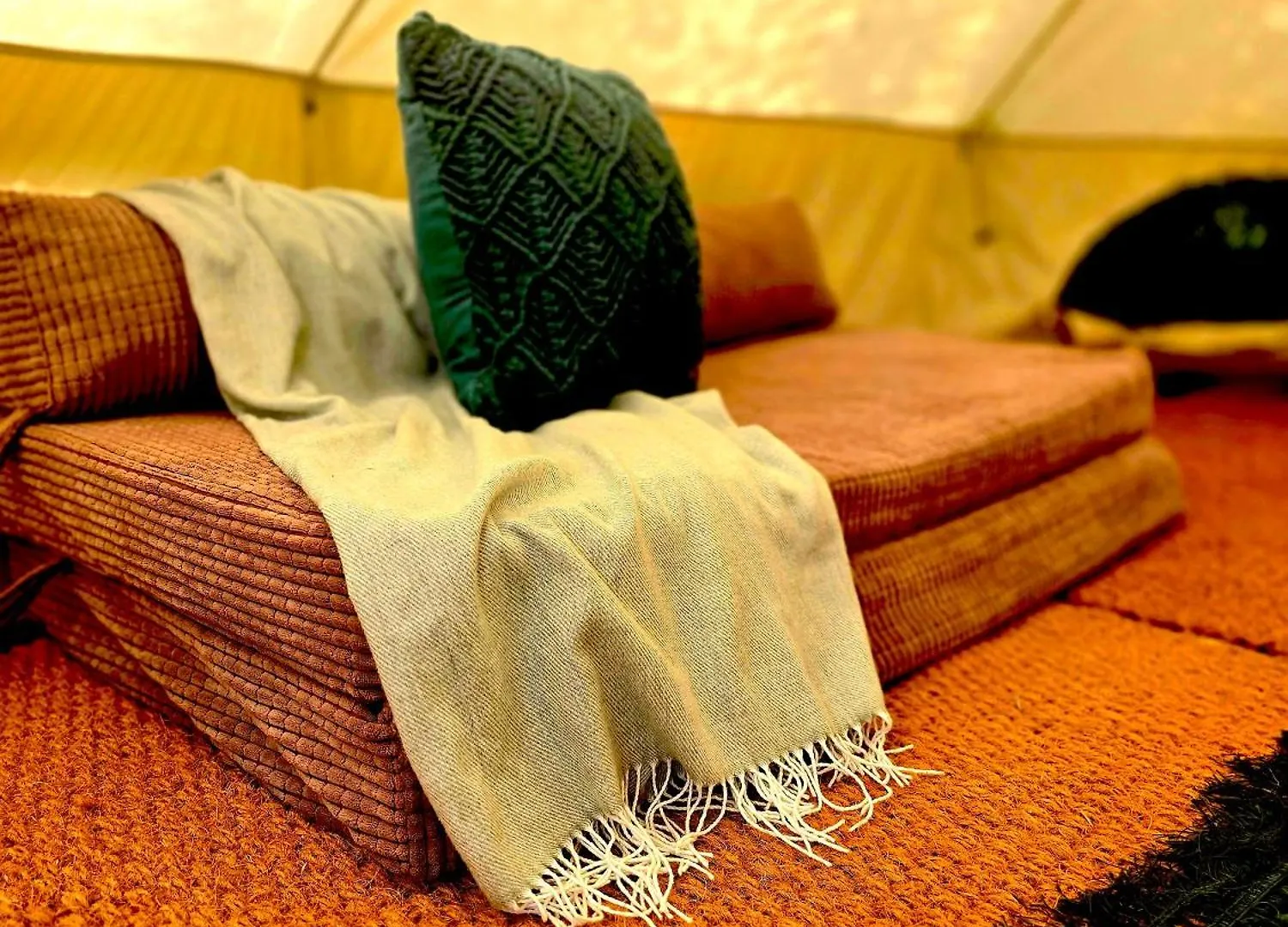 Glamping Bell Tent Village Nottingham
