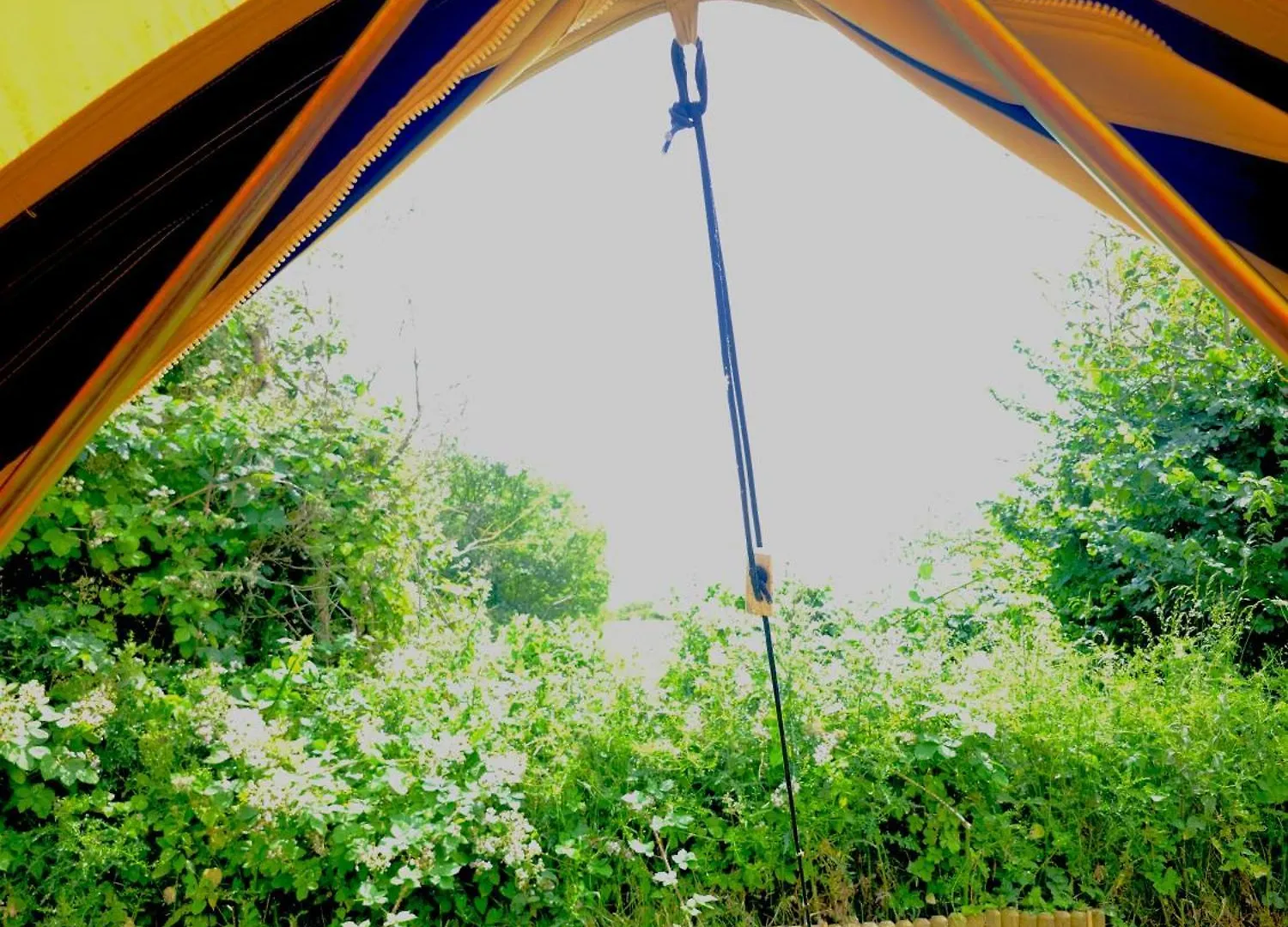 Glamping Bell Tent Village Nottingham